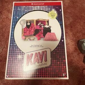 American Girl Fashion Trunk Set - Pink and Black